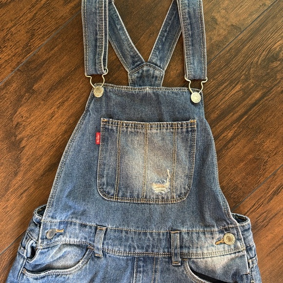 Levi’s blue jeans shortall kids 10r (D1) - Picture 3 of 6